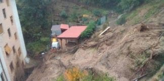 Rossiglione – Danni pesanti per il maltempo, 30 evacuati rossiglione-palazzo evacuato