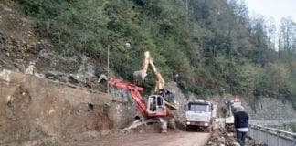 Maltempo – Nuova grossa frana sulla statale 456 del Turchino, strada interrotta statale turchino interrotta