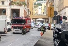 Allarme bomba in piazza Dante a Genova