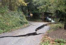 Maltempo a Genova – Voltri colpita da frane e smottamenti campenave-crevari-frana