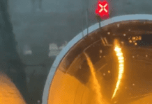 Maltempo a Genova – Cascata d’acqua in galleria sulla A12 Genova – Livorno – VIDEO cascata galleria autostrada