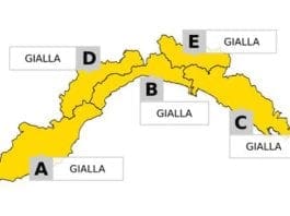 Maltempo in Liguria, Allerta Gialla per temporali sino alle 18 Allerta Gialla in Liguria