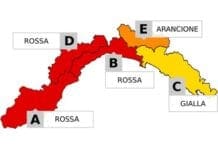 Maltempo in Liguria – Allerta rossa per pioggia allerta rossa