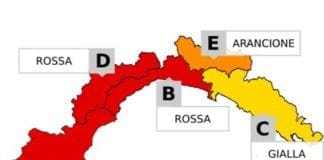 Allerta Rossa per maltempo in Liguria – La situazione alle 18 allerta rossa