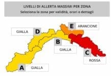 Maltempo in Liguria – Allerta Rossa nel Levante
