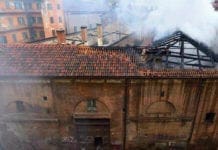 Incendio alla Cavallerizza Reale di Torino, sospettato arrestato a Genova cavallerizza reale torino incendio