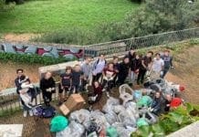 Giardini Baltimora ripuliti dai volontari, 83 sacchi di spazzatura e 326 siringhe