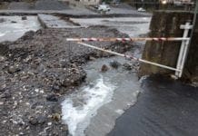 Serra Riccò, nuovo guado sul Secca appena finito e già inutilizzabile serra riccò guado