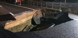 Voragine sull’autostrada A21, alle 10 la riapertura del tratto voragine A21 Torino Piacenza