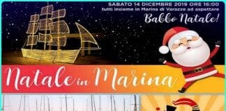 Babbo Natale arriva alla Marina di Varazze