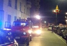 Pegli, incendio in un appartamento. Vigili del Fuoco salvano cagnolino