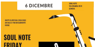 Musica live, Jam Session al Soul Note di Genova Jam al Soul Note