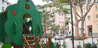 Inaugurata a Nervi una delle due aree gioco realizzate da Coop Liguria