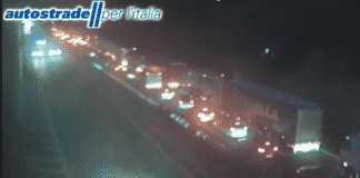 Coda sull’Autostrada A12 Genova – Livorno, tra Chiavari e Rapallo, per lavori coda autostrada a12