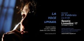 La Voce Umana, allo Spazio Lomellini 17 il monologo di Jean Cocteau