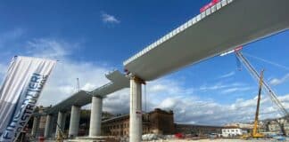 Ponte per Genova – Posizionato l’impalcato da 100 metri – VIDEO ponte per Genova, nuovo ponte