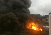 Maxi incendio sull’Autostrada A10 Genova – Ventimiglia tra Varazze e Arenzano incendio autostrada A10