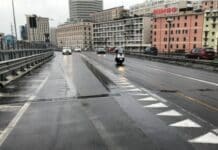 Genova, domani sopraelevata vietata alle moto e parchi e cimiteri chiusi per burrasca sopraelevata genova pericolo scooter e moto