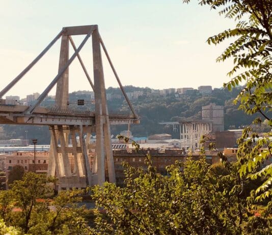 Processo Morandi, 32 condanne e 25 assoluzioni per un totale di 181 anni di carcere ponte Morandi - Foto Fabio Accorrà