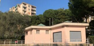 Coronavirus – Controlli della Polizia nei giardini di Marassi giardini Lamboglia Marassi