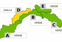 Allerta Gialla per Neve in Liguria