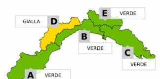 Maltempo in Liguria, Allerta Gialla per neve nei versanti padani
