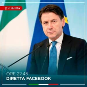 Giuseppe Conte diretta facebook