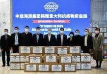 Coronavirus – Oggi la cerimonia delle polemiche per la consegna delle mascherine mascherine Cosco