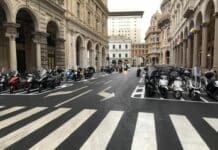 Posteggi moto di via Petrarca tornati come prima via Petrarca posteggi tornati uguali
