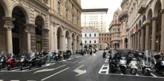 Posteggi moto di via Petrarca tornati come prima via Petrarca posteggi tornati uguali