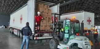 Coronavirus – Arrivati a Genova altri due milioni di mascherine – FOTO