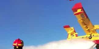 La Spezia, incendio nei boschi tra Varese Ligure e Scurtabò – FOTO