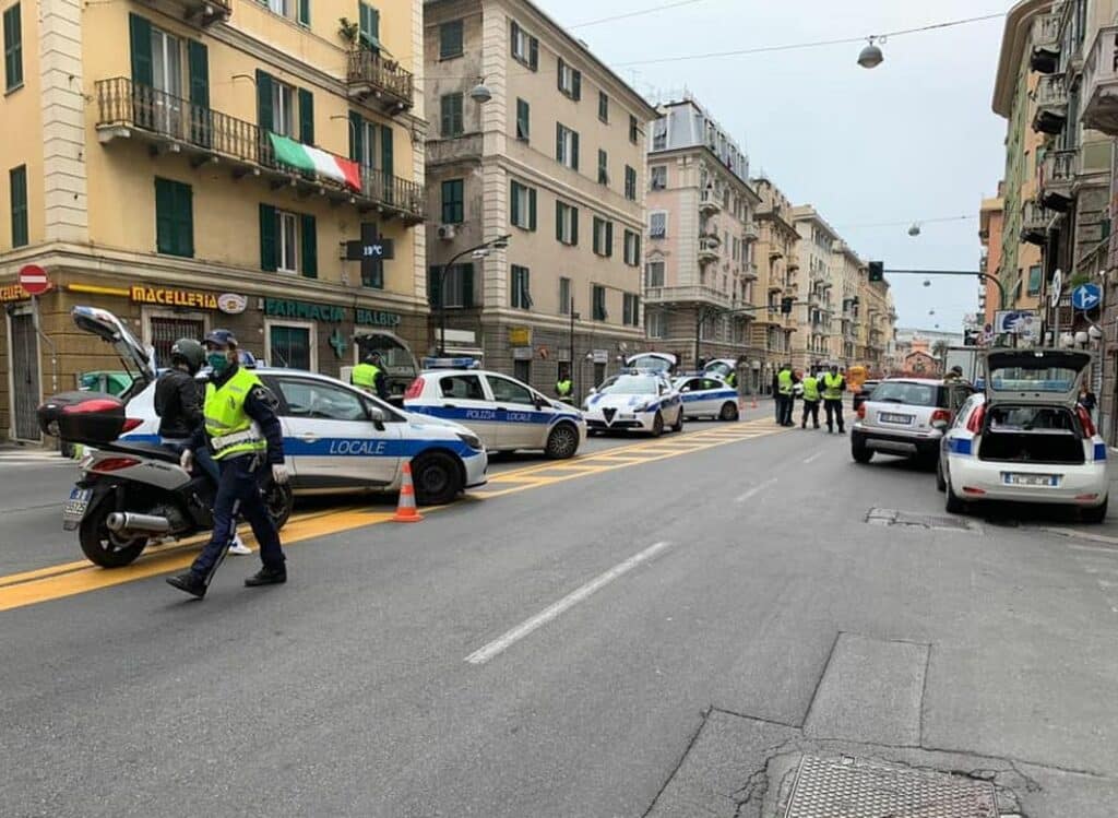 controlli coronavirus Genova