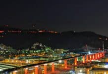 Ponte per Genova – Botta e risposta tra Bizzarri e Toti sull’inaugurazione ponte per genova colore rosso