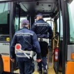 vigili controlli autobus polizia locale