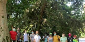 I Volontari di Genova Cleaner sfidano il caldo e ripuliscono il Righi Genova Cleaner Righi