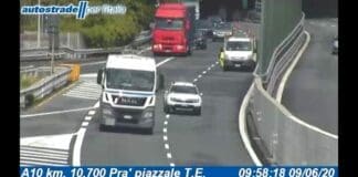 Autostrada A10 riaperta tra Genova Prà e Genova Pegli, ancora code e caos