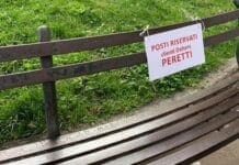 Panchine “privatizzate” a Pegli – Cartelli rimossi e chiarito l’equivoco panchine privatizzate a Pegli