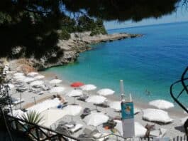 Balzi Rossi spiaggia