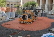 Marassi – Vandali danneggiano il cantiere dei giochi di piazza Galileo Ferraris