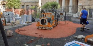 Marassi – Vandali danneggiano il cantiere dei giochi di piazza Galileo Ferraris