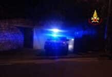 Genova, paura a Molassana: incendio in appartamento, sul posto i vigili del fuoco