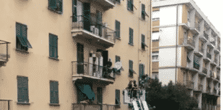 Certosa – Anziana soccorsa dai Vigili del Fuoco sul terrazzo di casa anziana soccorsa certosa