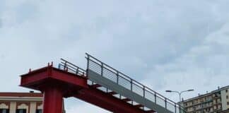 Cornigliano – Riprendono i lavori per la passerella pedonale per la stazione passerella pedonale Cornigliano