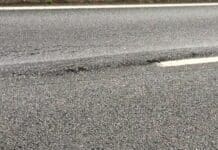 Autostrade – Asfalto pericoloso vicino al casello di Genova Ovest asfalto pericoloso casello Genova Ovest