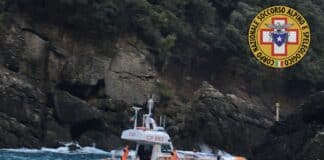 Canoista disperso al largo del Promontorio di Portofino