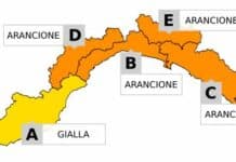 Maltempo in Liguria, confermata e prolungata l’Allerta Arancione allerta arancione in Liguria