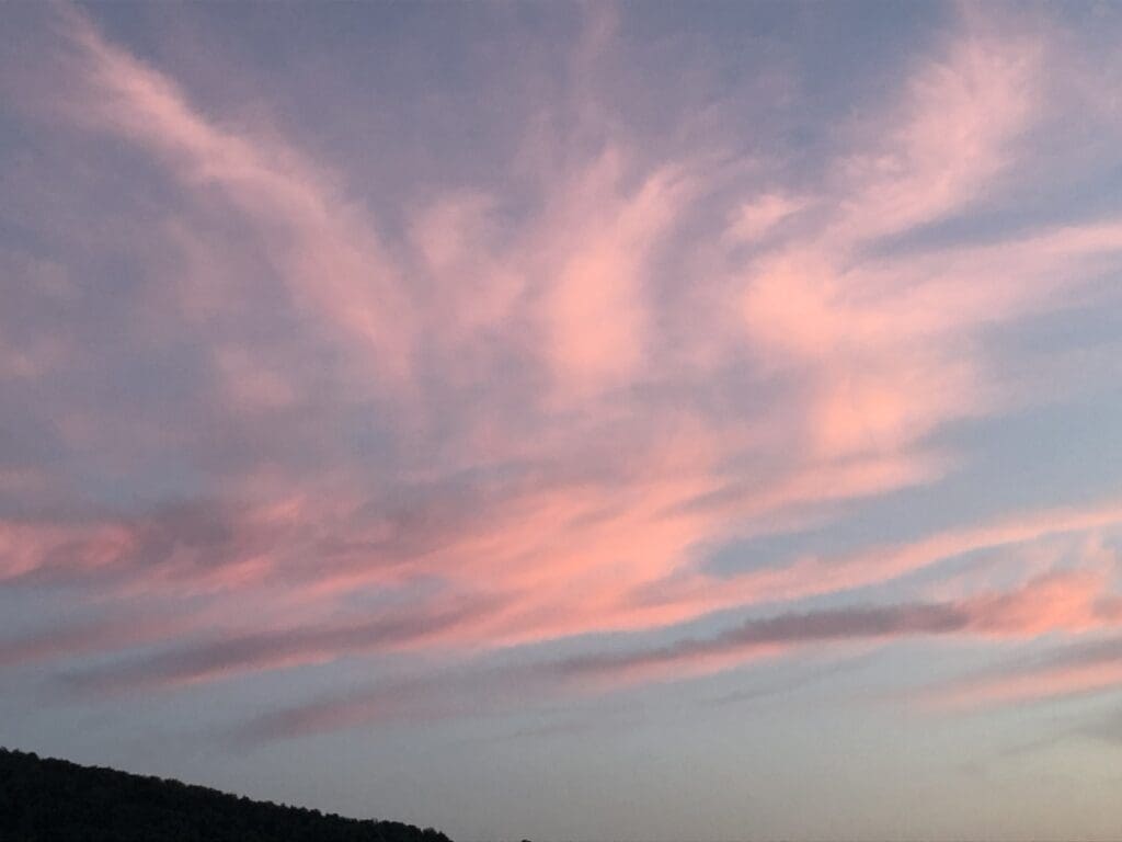 nuvole rosa