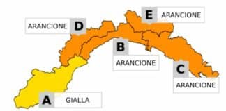 Maltempo in Liguria – Diramata l’allerta arancione