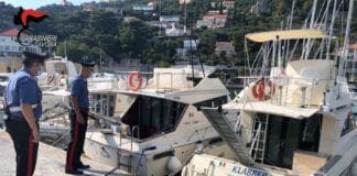 Finale Ligure – Sorpresi mentre rubano a bordo di una barca: arrestati